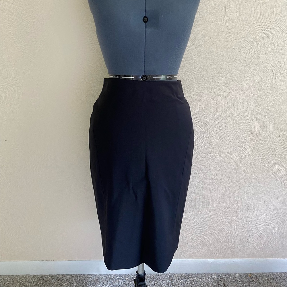 Ann Taylor Navy Pencil Skirt